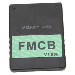 Carte M&eacute;moire Fmcb V1.966 Plug And Play Carte De Donn&eacute;es Externe De Console De Jeu Avec Mcboot Gratuit Pour Ps216mb Autocollant Vert - Neuf