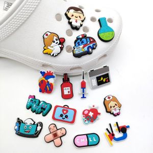 Lot De 20 Décorations 3d Pour Sabots (Série Médicale), Breloques Pour Chaussures, C - Neuf