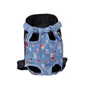 Sac &Agrave; Dos De Transport R&eacute;glable Pour Chiens De Petite Et Moyenne Taille &iquest; Sac De Voyage S&ucirc;r Pour La Randonn&eacute;e, Le V&eacute;lo Et Les Aventures En Plein Air - Neuf