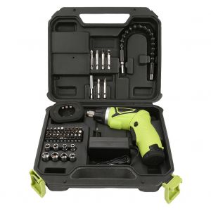 1 kit de perceuse-visseuse electrique sans fil rechargeable 7,2 V (prise americaine 110 V) - Neuf