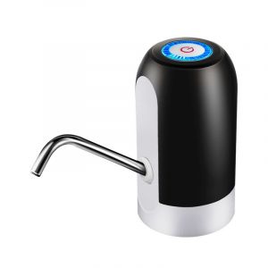 Bouteille Distributeur d'Eau, de Recharge USB Portable Électrique Potable de la Pompe à Eau de 5 Gallons Universelle Bouteille d'Eau Interrupteur (Noir) - Neuf