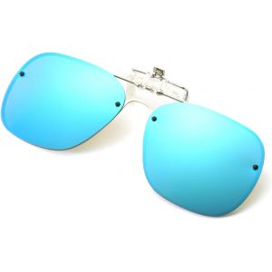 Clip Solaire Pour Lunettes De Vue, Clip Lunettes De Soleil Polarisées Pour Femme Homme Lunettes De Soleil Flip Up Anti Reflet Uv400, 56mm - Neuf