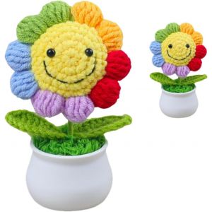 Lucky Charm Flowers,Courage Gift Woman Gift Friend Gift Motivational Gifts Woman Encouragement Gifts Perseverance Encouragement Gifts For Colleagues (D) - Neuf