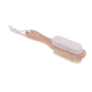 Double Face En Pierre Ponce Pied De Cals Brosse 1 Pi&egrave;ce De Portable P&eacute;dicure Outil Pour La Peau Morte Et De Cals De Suppression - Neuf
