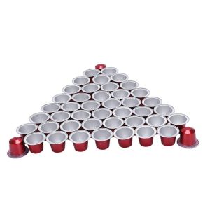 50 ensembles de tasse à capsule de café jetable pour nespresso pod café fournitures - Neuf