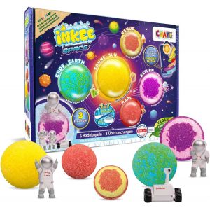 Ulteronixshop-Craze Set Boule De Bain Enfant Space Bombe De Bain Plan&egrave;te Du Syst&egrave;me Solaire Avec Jouet De Bain 5x Bombes De Bain Pour Bain Moussant Enfant Jouet Bain Bebe Figurine Pour Enfants 37645 - Neuf