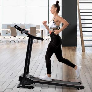 Checarzhn--No1-Tapis De Course Pliable - Appareil De Fitness Pliable - Compact - Avec Écran Lcd - Support De Tablette - Entraînement D'endurance - Tapis De Course Pour La Maison, La Salle De Gym, Le - Neuf