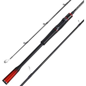 Lbgwp60-Canneà Pêche Im7 En Graphite Et Canne À Moulage, Guides En Acier Inoxydable, Poignée En Polymère, Deux Pièces Pour La Pêche En Eau Douce Et En Eau Salée - Neuf