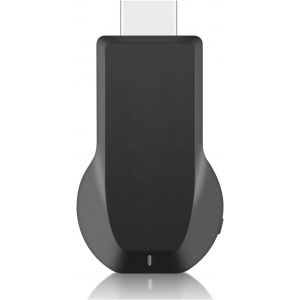 Adaptateur d'affichage sans fil, adaptateur d'affichage HDMI sans fil 1080p Dongle &eacute;cran miroir r&eacute;cepteur prend en charge Airplay DLNA Miracast Ezcast - Neuf