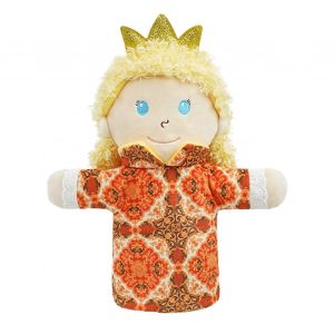 Marionnette &iquest;&iquest; main en peluche pour raconter des histoires?: marionnette interactive de reine des contes de f&iquest;&iquest;es pour l'&iquest;&iquest;ducation pr&iquest;&iquest;scolaire et le divertissement familial - Neuf