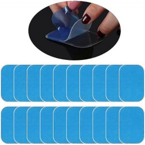 20x Gel Pads Ems Pads Adh&eacute;sifs Pour Muscle Abdominal Trainer Coussin De Remplacement Pour Electrostimulation Abdominal Muscle Trainer - Neuf