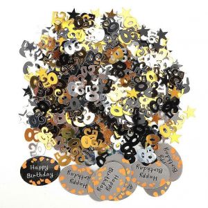 F&ecirc;te D'anniversaire Lancer Des Confettis De Table Confettis Bricolage V&ecirc;tements D&eacute;coration Accessoires (50 Ans 600pcs F&ecirc;te D'anniversaire Confettis 12pcs Papier D'anniversaire - Neuf