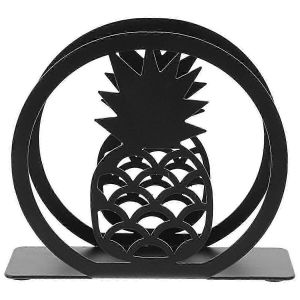 Distributeur D'essuie-Tout De Bureau Porte-Mouchoirs En Métal Ananas Support De Serviette En Papier Porte-Serviette - Neuf