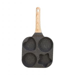 Ore-Poêle À Crêpes Avec Poignée De Degré De Chaleur,Petit-Déjeuner,Outil De Cuisine,Poêle À Omelette Pour Steak,Légumes,Friture,Hamburger,Cuisson-Black- - Neuf