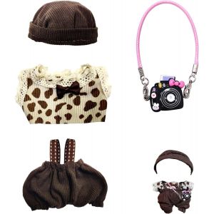 Poup&eacute;es V&ecirc;tementsV&ecirc;tements de poup&eacute;e en Peluche de 17 cmAccessoires pour poup&eacute;espour poup&eacute;es 17 cm (C-Non Inclus avec des Jouets en Peluche) - Neuf