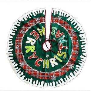 Jupe de sapin de No&euml;l - D&eacute;coration de No&euml;l Joy Character - Neuf