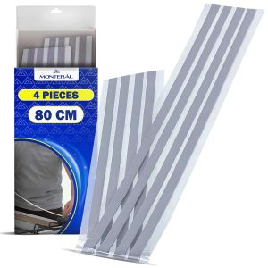 Lot de 4 Pièces Mastic Colle de Fixation 80 cm pour Plaque de Cuisson Electrique - - Neuf