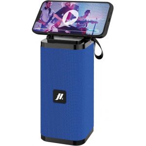 Sbs Haut-Parleur Sans Fil Band 6W, Haut-Parleur Portable Avec Ports Micro Sd, Clé Usb Et Câble Aux, Support Pour Téléphone, Câble De Chargement Inclus, Rouge - Neuf