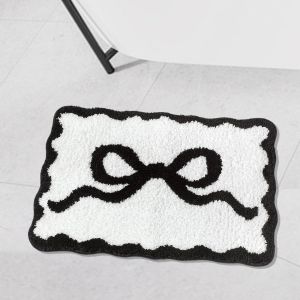 KAL-Tapis De Bain En Microfibre Douce, Antidérapant, Super Absorbant, Lavable En Machine, Lavable En Machine - Neuf