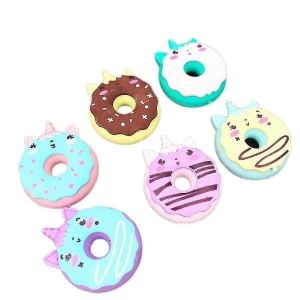 SSRGV Donut Eraser Donut Papeterie pour faveurs de f&ecirc;te Cadeaux de sac de f&ecirc;te d'anniversaire pour enfants,Prix de classe pour enfants 6 pcs,Saison d'ouverture - Neuf