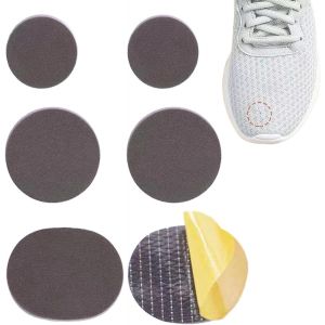 Kalanka-Patch Chaussure Trou, 6 Pi&egrave;ces R&eacute;paration Chaussure Patch R&eacute;parateur Trou Chaussure Patch De Talon Adh&eacute;sif Protection Talon Chaussure Pour Sneaker Hole Repair Autocollant (Gris, 5 * 4) - Neuf