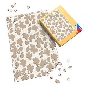 Puzzle a motif de vache, ameliore la capacite logique, jouet de dessin anime mignon pour la maison, cadeaux pour enfants, CPT306 5 750 x 500 mm, 1000 pieces - Neuf