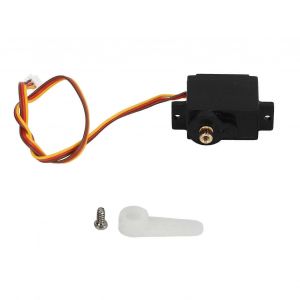 Engrenage de bateau RC servo coque en plastique m&eacute;tallique Pi&egrave;ce de mise &agrave; niveau de bateau RC pour WL917 15 Remplacement - Neuf