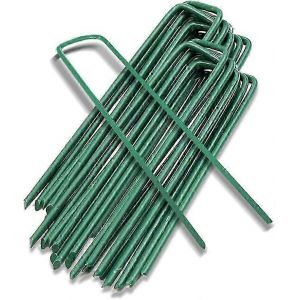Piquets De Jardin Piquet De Fixation Tente Sol Cheville Jardinage Agrafes Pour La Fixation Paillage Toile Clôture Barrière Contre Filets Camping Gazon Artificiel,20pcs - Neuf