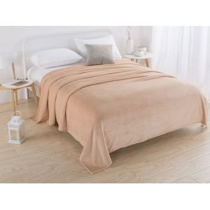 Couverture En Fausse Fourrure De Chameau 220x240cm - Neuf