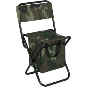 Lbgwp60-Cha De Pêche De Camping En Plein Air Pliable Siège De Transport Pratique Camo Avec Sac De Rangement - Neuf