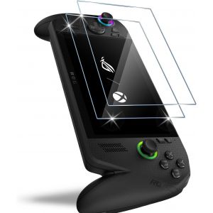 LORANKA-Compatible avec ASUS ROG Xbox Ally/ROG Xbox Ally X Verre Tremp&eacute;, 2 Pi&egrave;ces 9H Duret&eacute; Protection &Eacute;cran[Transparent], Ultra HD, Anti-rayure, Sans Bulles, Film Protection D'&eacute;cran - Neuf