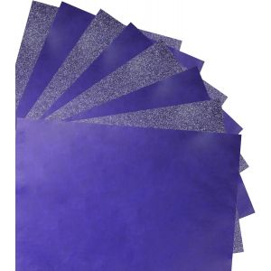 MEVRONISSHOP-100 Feuilles Papier Carbone Bleu, Papier Calque A4, pPapier de Transfert de Carbone pour Bois, M&eacute;tal, Verre, Toile, Bricolage, et Autres Surfaces (bleu) - Neuf