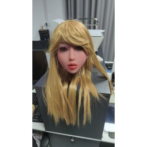 T&ecirc;te de poup&eacute;e en silicone TPE - Neuf