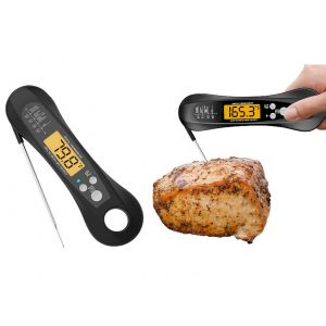Thermom&egrave;tre num&eacute;rique &agrave; double sonde et &agrave; lecture instantan&eacute;e pour la cuisson et le barbecue. Id&eacute;al pour la cuisson et le barbecue. - Neuf