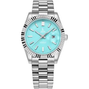 Ik Montre Hommes Femmes Calendrier Bracelet M&eacute;tal.[J210] - Neuf
