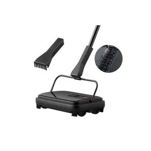 Balayeuse Manuelle 7,87 Pouces &ndash; Ramasse-Miettes pour Tapis & Parquet &ndash; Bac 300 ml avec Peigne - Neuf
