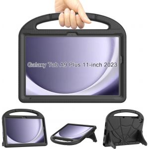 Enfants Étui Pour Samsung Galaxy Tab A9 Plus 11"" 2023, Résistant Aux Chocs Pour Tablette Samsung A9+ Plus Avec Poignée Support Pour Tablette Samsung Galaxy A9 Plus(Sm-X210/X216/X218) -Noir - Neuf
