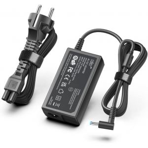 BFS-Chargeur pour HP Ordinateur Portable 65W Chargeur PC pour HP Elitebook 840 850 250 255 G3 G4 G5 G6 G7 G8 Pavilion X360 Notebook 13 14 15 Série 741727-001 Adaptateur Alimentation 4.5mmX3.0mm - Neuf