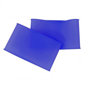 Équipement De Sport De Longue Durée En Silicone Anti-Ald,Sangles De Protège-Tibia De Football Pour Hommes Et Femmes,Bandes De Jambe Pour Jeunes,Ballon De Coup De Pied De Football -Bleu S - Neuf