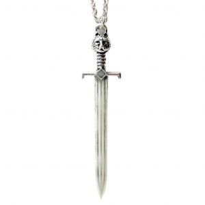 Collier D&iquest;&Eacute;p&eacute;e Miniature Pour Croix Couteau Pendentif Clavicule Poignard Bijoux Simples - Neuf