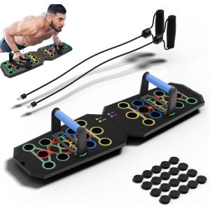 Planche Push-Up Pour Le Sport Et Le Fitness - Planche Push-Up Multifonction Pour Un Entraînement Musculaire Efficace À La Maison Et En Studio - Accessoires De Sport Pour Homme - Ki[Ela710201] - Neuf