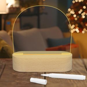 Lampe Led Cr&eacute;ative &Agrave; Faire Soi-M&ecirc;me, Effa&ccedil;able, Veilleuse Avec Stylo Effa&ccedil;able, Veilleuse Personnalis&eacute;e Pour B&eacute;b&eacute;, Lampe De Chevet Led Pour Enfants, Cadeau De Communion, Disponible Comme M&eacute;mo - Neuf
