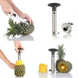 Trancheur/Éplucheur - Ananas - Acier Inoxydable - Neuf Sous Emballage - Neuf