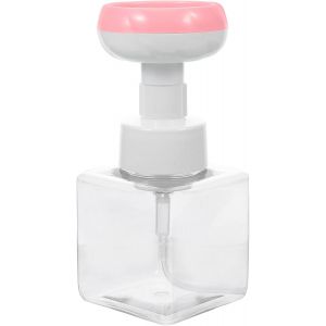 KAL-Distributeur De Savon Moussant 250 Ml Avec Pompe À Fleurs, Bouteille Réutilisable Et Facile À Nettoyer, Idéal Pour Salle De Bain Et Cuisine - Neuf