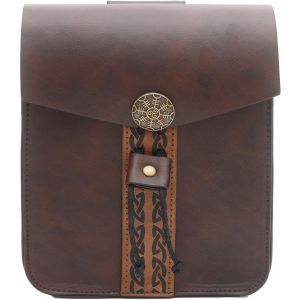 SJZG-Sac Banane M&eacute;di&eacute;val En Cuir Synth&eacute;tique, Sac Banane Vintage M&eacute;di&eacute;val, Sac Banane R&eacute;tro M&eacute;di&eacute;val, Sac Banane En Cuir Pour Homme, Sac Banane En Cuir, Pour F&ecirc;te De Jeux, Cosplay, Marron, N&deg; - Neuf