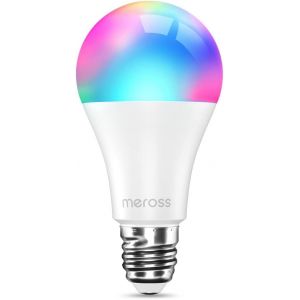 Sjzg-Ampoule Connect&eacute;e Wifi, Led Ampoule Intelligente Compatible Avec Alexa Et Google Home, E27 2700k-6500k Ampoule Dimmable Multicolore (&Eacute;quivalente 60w) Avec Contr&ocirc;le Vocal &Agrave; Distance (1) - Neuf