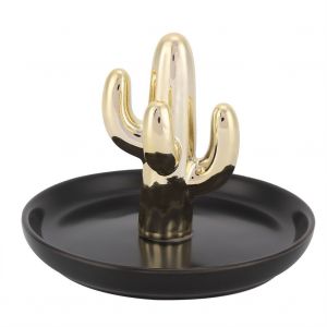 Hjlian Presentoir A Bagues Pour Bijoux, Colliers, Bracelets, Decoration D'interieur, Noir - Neuf