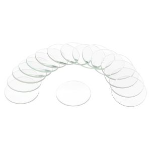 Kal-16pcs Verre De Montre En Cristal, 32,5mm Lentille De Verre Ronde À Dôme Unique Pour Le Remplacement De Pièces De Réparation De Montre, Clair - Neuf
