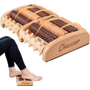 Rouleau De Massage Des Pieds En Bois De H&ecirc;tre, Appareil De Massage Des Fascias, Lutte Contre La Cellulite, Relaxation Musculaire Pour Jambes, Taille, Fesses, Ventre, Cou, &Eacute;paules Et Bras - Neuf