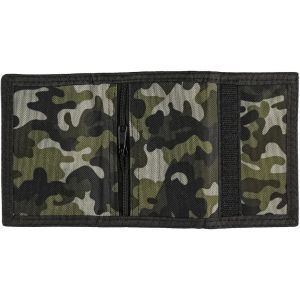 Portefeuille Fin Pour Gar&ccedil;ons Avec Clip De Cha&icirc;ne Portefeuille Pliable Compact Pour Gar&ccedil;ons Adolescents Trois Compartiments Design Camouflage Vert Portefeuille L&eacute;ger Et Pratique Pour Gar&ccedil;ons - Neuf